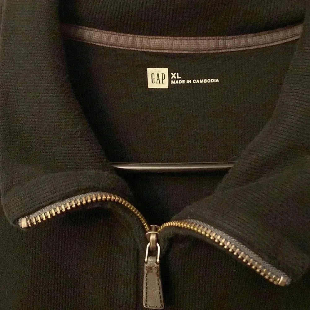 Gap half zipper pull over sized XL. - Picture 2 of 7
